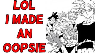 I Was WRONG?! Re-Reviewing Dragon Ball Super Manga Chapter 86 Live!