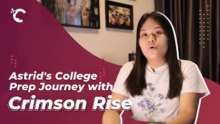 Astrid's College Prep Journey with Crimson Rise