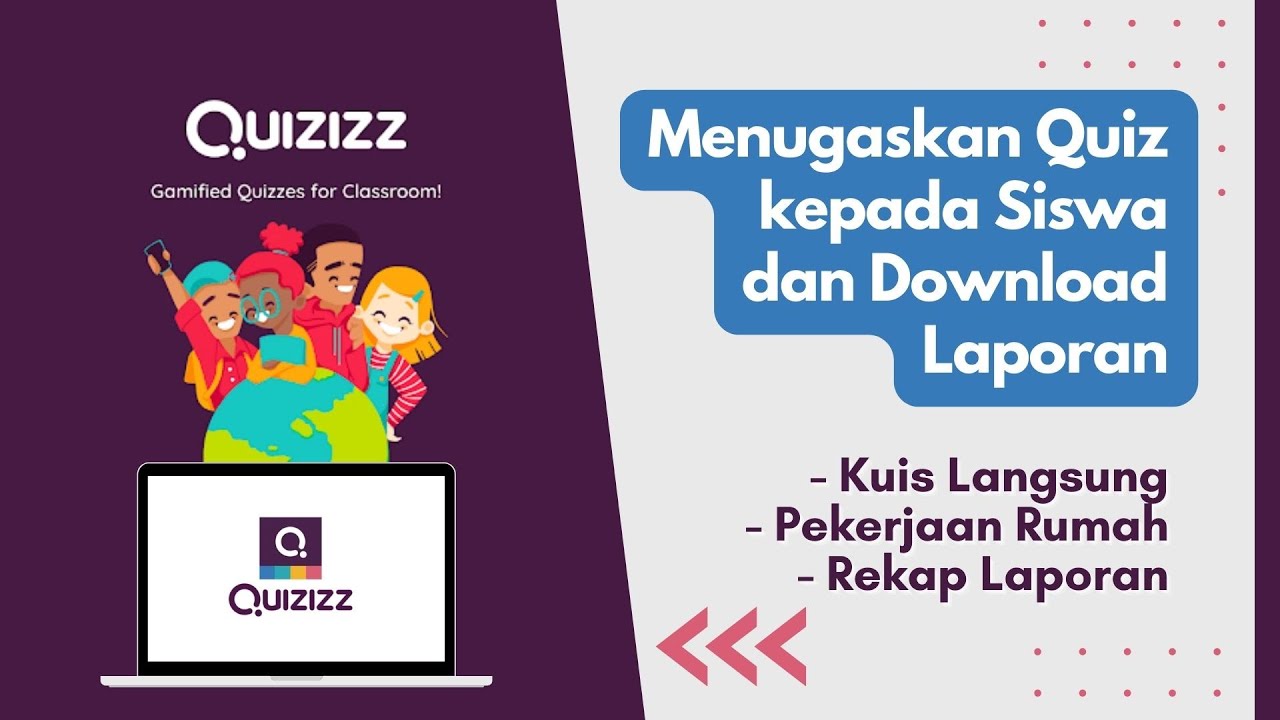 Cara Membagikan Soal Quizizz & Mengunduh Laporan | Part 2 - YouTube