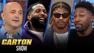 Lamar Jackson reportedly recruited Odell Beckham Jr ahead of Ravens signing | NFL | THE CARTON SHOW