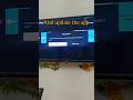 update apps in samsung smart tv #shorts #tv