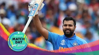 Rohit scores his second consecutive hundred and fourth of World Cup 2019