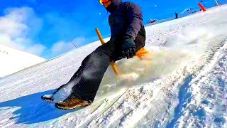 le grand-bornand Piste rouge en Luge fabwé type paret