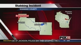 5PM TUES SHAWANO COUNTY STABBING