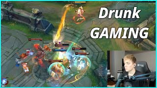 LS INSANE 5 Man Zilean Bomb While DRUNK