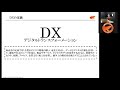 【210323更新】dxの先にある企業像とは　※当動画は本編ではありません。