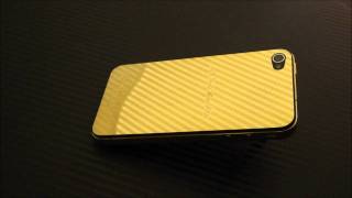 Real 24K gold apple iphone 4 replacement backplate