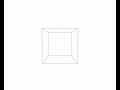 Rotating Cube - Rendered with own 3D-Engine