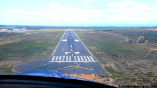 Approach, landing \u0026 takeoff at Béziers-Vias [BZR/LFMU] - DR400