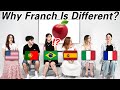 Why Franch is so different? Pronunciation Differences Between 6 Country!!l  Romance Language+English