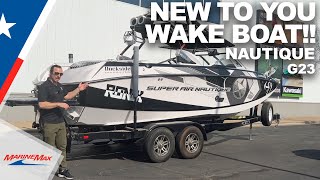 The Wake Industry's Preowned Legend - 2013 Nautique G23 at MarineMax Sail & Ski