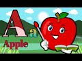 A for Apple #phonics# song Alphabet A to Z ABCD//Gyan Champrni//