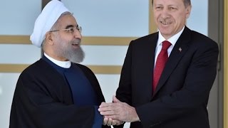 İran Cumhurbaşkanı Ruhani Cumhurbaşkanlığı Külliyesi’nde