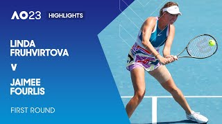 Linda Fruhvirtova v Jaimee Fourlis Highlights | Australian Open 2023 First Round