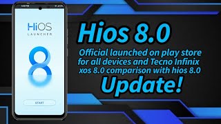 Tecno Mobiles HIOS 8.0 launcher Update