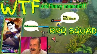 RRQ SQUAD WTF AND FUNNY MOMENT MOBILE LEGENDS NEW SEASON 11