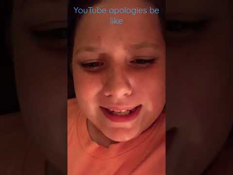 YouTube Apologies Be Like - YouTube