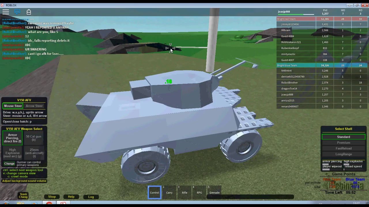 Jogando Roblox Armored Patrol V8.6 - YouTube