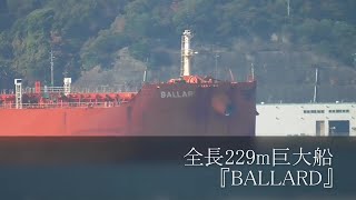 全長229m巨大船『BALLARD』