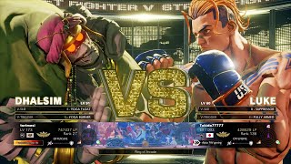 SFV Champion Edition 🔥 torimesi (Dhalsim) Vs Tokido (Luke) 🔥 Online Match's 02-03-2023