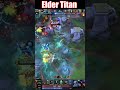 2061 Gold In 41 Seconds Elder Titan  Likes this Very Much #dota2 #dota2highlights #rampage