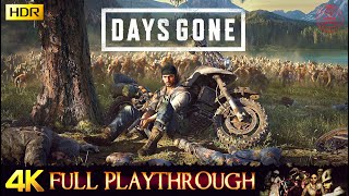 DAYS GONE | Full Gameplay Walkthrough No Commentary 4K 60FPS HDR PS5 [2 of 2]
