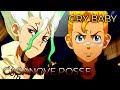 casanova posse x cry baby mashup of dr. stone science future tokyo revengers ali x hige dan