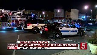 Putnam Co. Inmates Captured After Pursuit, Crash At Lebanon Town Square
