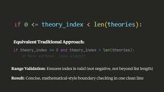 Learn about range validation in Python - From course I built 2 years ago #pythonprogramming