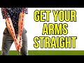 Straighten Your Arms For Perfect Contact