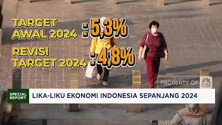 Lika-Liku Ekonomi Indonesia Sepanjang 2024