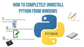 How to completely Uninstall Python from Windows 11 - 64 bit | Remove Python from PC