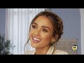 Jessica Alba Applies Lip Gloss While Eating Spicy Wings  Hot Ones