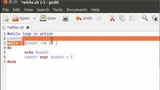 Shell Scripting Tutorial-39: The 'while' Loop