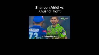 Shaheen Afridi vs Khushdil fight #psl8 #cricket #trending #shorts #youtubeshorts #imrankhan