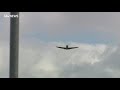 nhs 72nd birthday spitfire flypast itv news