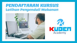 PENDAFTARAN KURSUS | LATIHAN PENGENDALI MAKANAN ONLINE