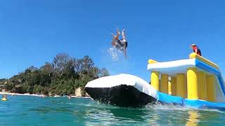 Wipeout at Kaiteriteri Beach