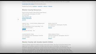 Marion County Inmate Search