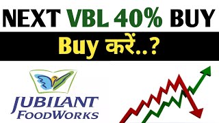 Jubilant Food next VBL 40% buy 🔥👈| jubilant food share latest news| jubilant foodworks share| VBL