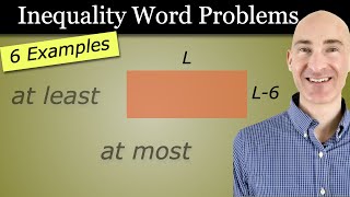 Inequality Word Problems Made EASY (6 Step-by-Step Examples!)