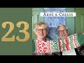 Episode 23 -  🎄Christmas Stocking Knit-Along 2024 with ARNE & CARLOS! 🎄 | Easy Daily Tutorial 🌟