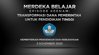 Merdeka Belajar Episode 6: 