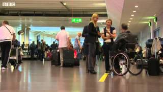 Frank Gardner Flying with a wheelchair