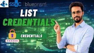 👉 List Credentials in Blue Prism | Credentials VBO Explained (Step-by-Step)