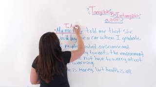 English Grammar: Tangible And Intangible Nouns