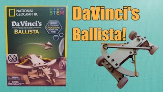 National Geographic DaVinci's BALLISTA Kit | STEM