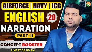 Narration # 02 | Airforce, Navy, ICG, NDA | Airforce English Classes 2025 | Airforce