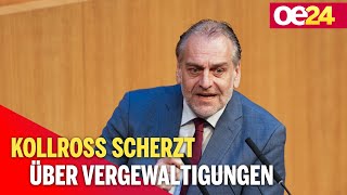 SPÖ-Nationalrat Kollross scherzt über Vergewaltigungen
