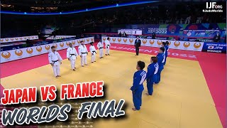 Judo Worlds 2022 FINAL   JAPAN vs FRANCE Teams Event